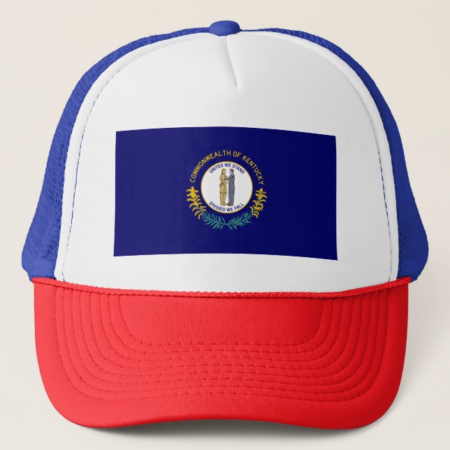 Gorra De Camionero Bandera del estado de Kentucky (Anverso)