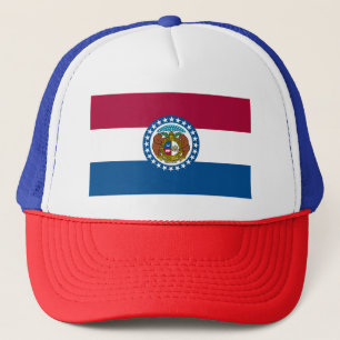 Gorra De Camionero Bandera del estado de Missouri