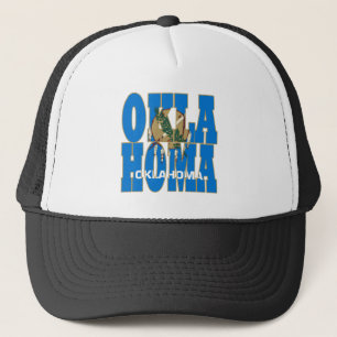 Gorra De Camionero Bandera del estado de Oklahoma
