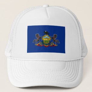 Gorra De Camionero Bandera del estado de Pensilvania