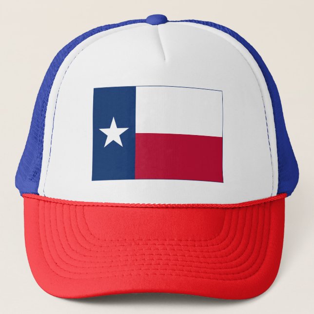 Gorra De Camionero Bandera del estado de Texas (Anverso)