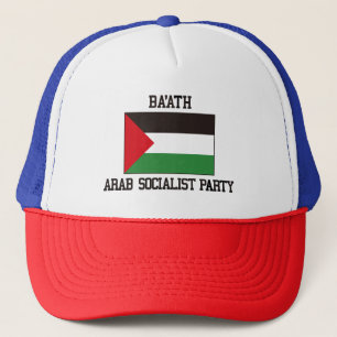 Gorra De Camionero Bandera del fiesta de Ba'ath