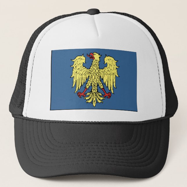Gorra De Camionero Bandera del Friuli-Venezia Giulia (Italia) (Anverso)