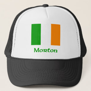 Gorra De Camionero Bandera del irlandés de Morton