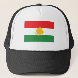 Gorra De Camionero Bandera del Kurdistan