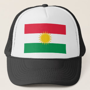 Gorra De Camionero Bandera del Kurdistan