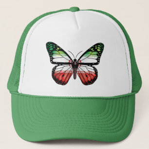 Gorra De Camionero Bandera del monarca de la mariposa de Irán