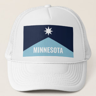Gorra De Camionero Bandera del nuevo estado rebelde de Minnesota