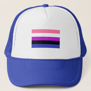 Gorra De Camionero Bandera del Orgullo de Gélulos