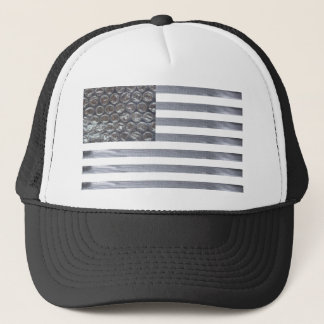 Gorra De Camionero Bandera del plástico de burbujas y de la cinta