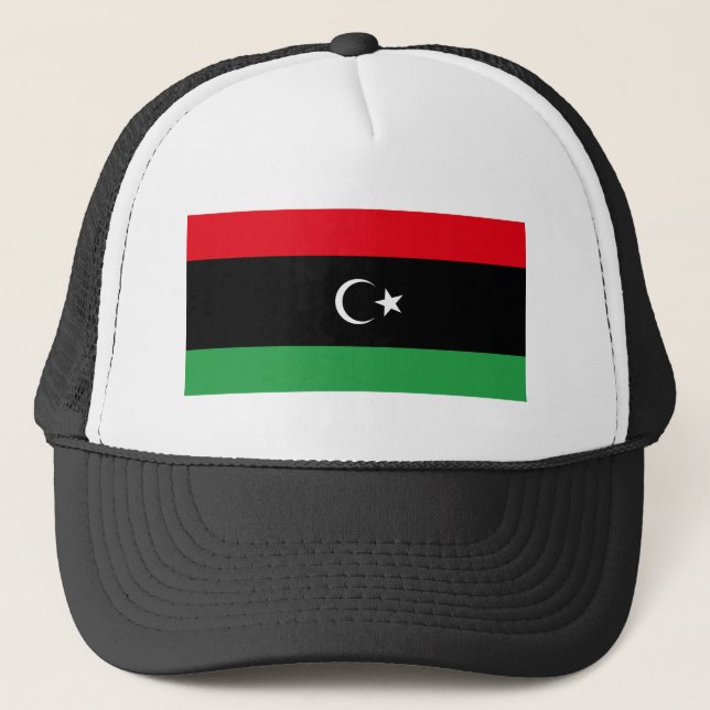 Gorra De Camionero Bandera del Reino de Libia (1951-1969) (Anverso)