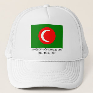 Gorra De Camionero Bandera del Reino del Kurdistán (1922-1924, 1925)