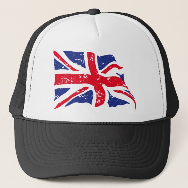 Gorra De Camionero Bandera del Reino Unido (Anverso)