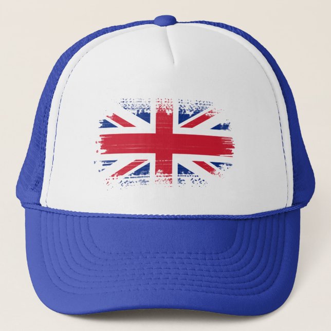 Gorra De Camionero Bandera del Reino Unido (Anverso)
