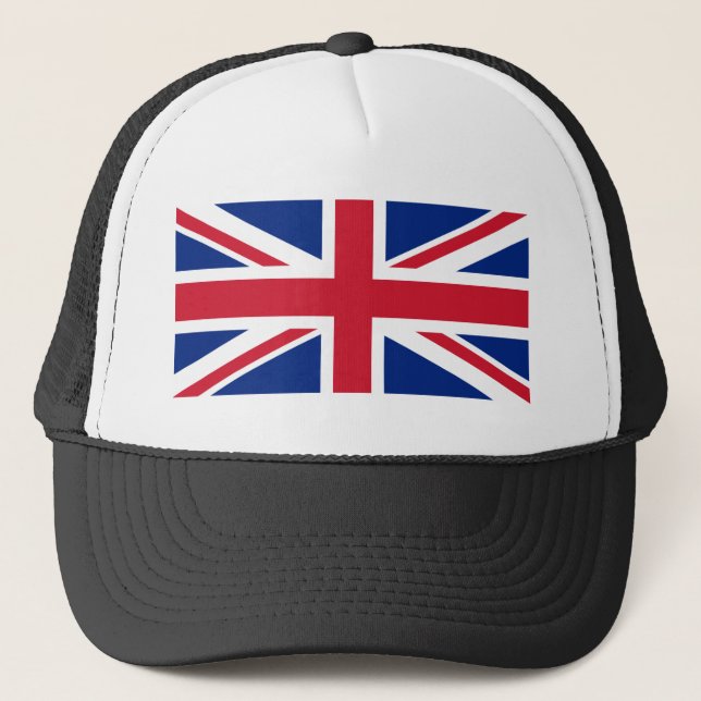 Gorra De Camionero Bandera del Reino Unido (Anverso)