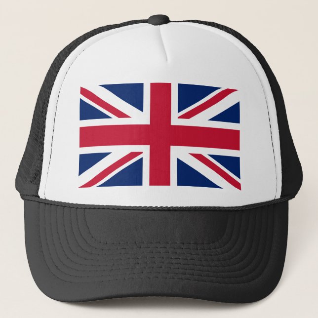 Gorra De Camionero Bandera del Reino Unido (Anverso)