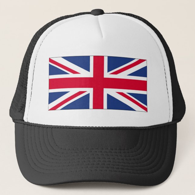 Gorra De Camionero Bandera del Reino Unido (Anverso)