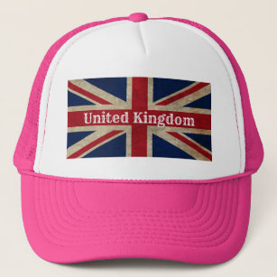 Gorra De Camionero Bandera del Reino Unido con problemas