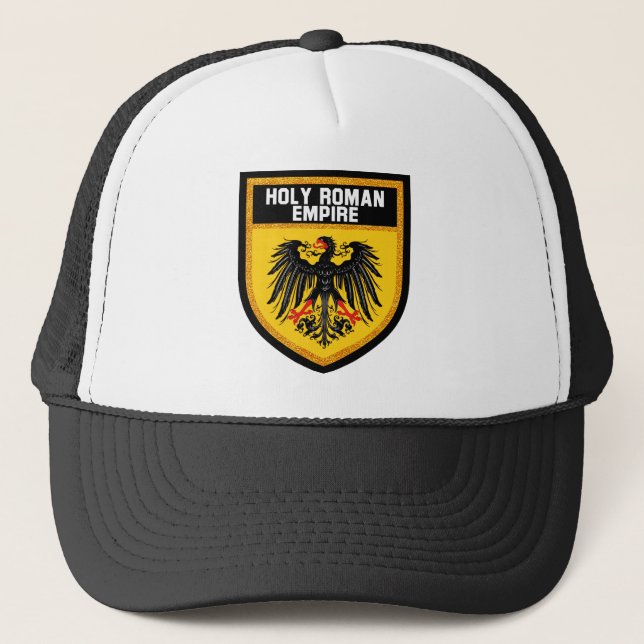 Gorra De Camionero Bandera del Sagrado Imperio Romano (Anverso)