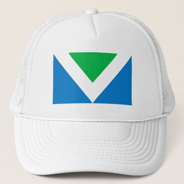 Gorra De Camionero Bandera del Vegan (Anverso)