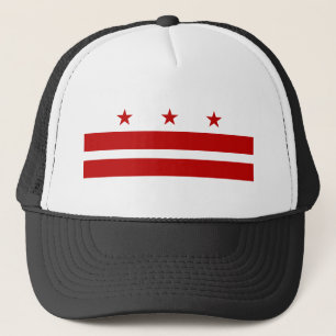 Gorra De Camionero Bandera del Washington DC