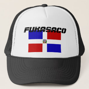 Gorra De Camionero bandera-dominicana-republica, fukasaco