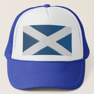 Gorra De Camionero Bandera escocesa de San Andrés, Escocia Patriótica