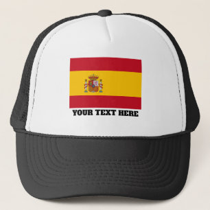 Gorra De Camionero Bandera española de un personalizado de camionero