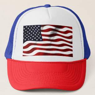 Gorra De Camionero Bandera estadounidense