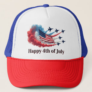 Gorra De Camionero Bandera estadounidense, 4 de julio