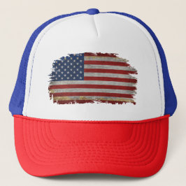 Gorra De Camionero BANDERA ESTADOUNIDENSE DESTRUYÓ LA PATRIOTA Camise