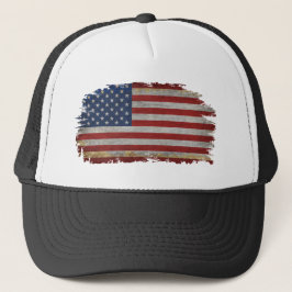 Gorra De Camionero BANDERA ESTADOUNIDENSE ENFRENTA PATRIOTA Camiseta