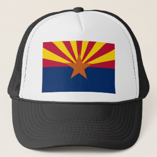 Gorra De Camionero Bandera Estatal de Arizona