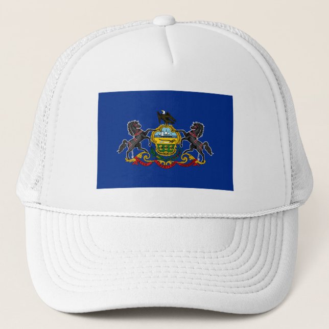 Gorra De Camionero Bandera Estatal de Pennsylvania (Anverso)