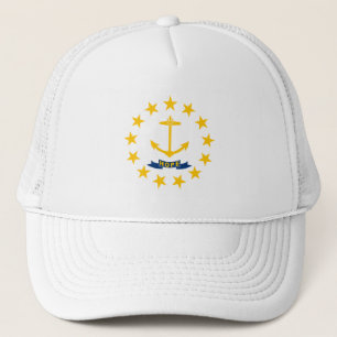 Gorra De Camionero Bandera estatal de Rhode Island