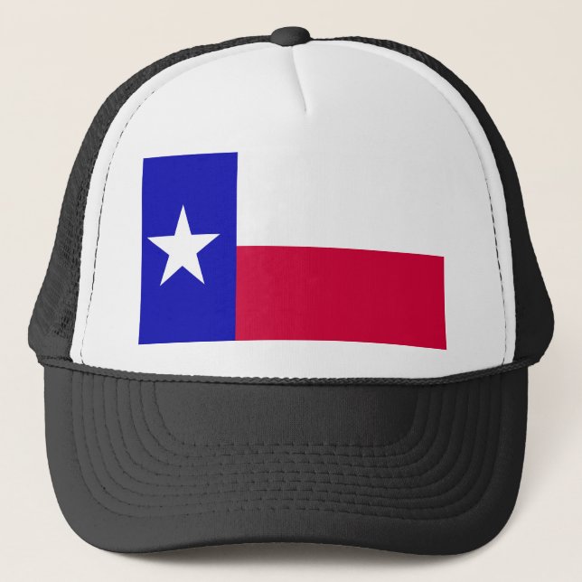 Gorra De Camionero Bandera Estatal de Texas (Anverso)