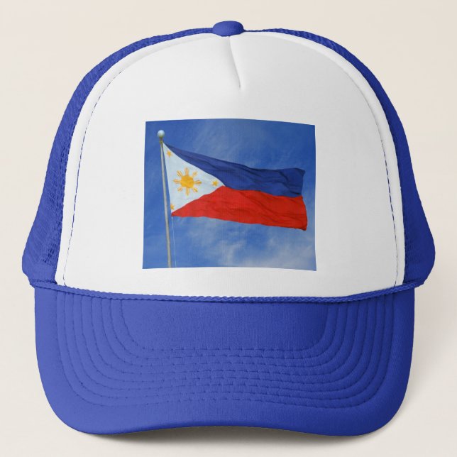 Gorra De Camionero Bandera filipina (Anverso)