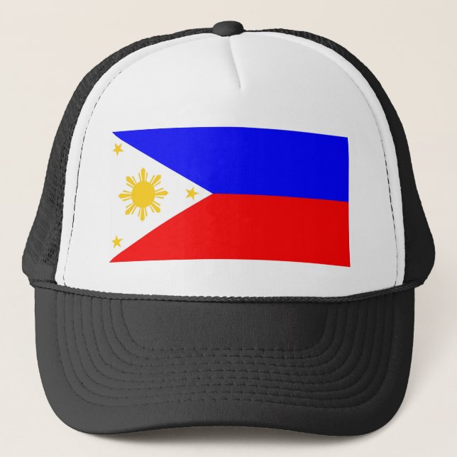 Gorra De Camionero bandera FILIPINAS (Anverso)