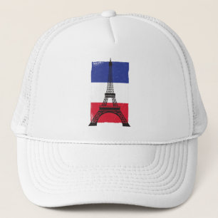 Gorra De Camionero Bandera francesa de París