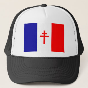Gorra De Camionero Bandera francesa libre de las fuerzas