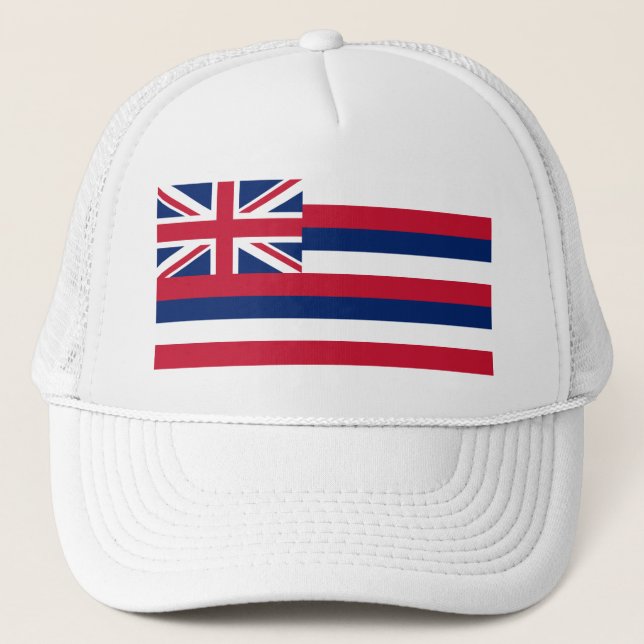 GORRA DE CAMIONERO BANDERA HAWAII (Anverso)