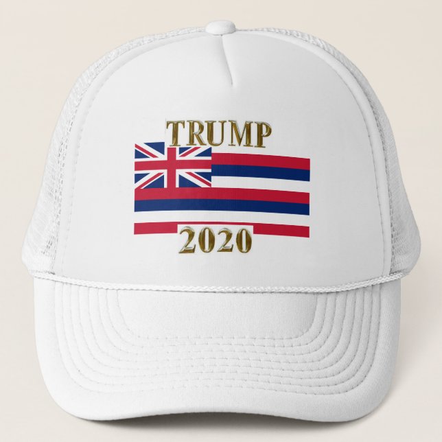 GORRA DE CAMIONERO BANDERA HAWAII (Anverso)