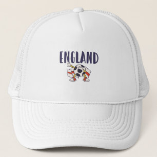 Gorra De Camionero Bandera inglesa del hincha de fútbol de Inglaterra