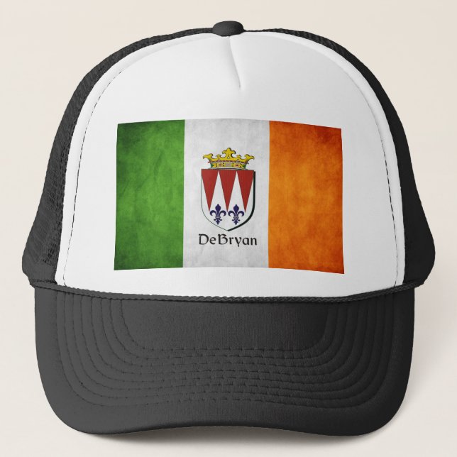 Gorra De Camionero Bandera irlandesa DeBryan (Anverso)