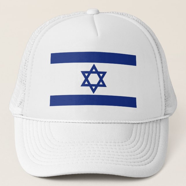 Gorra De Camionero Bandera israelí (Anverso)