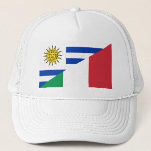 Gorra De Camionero Bandera italiana uruguaya