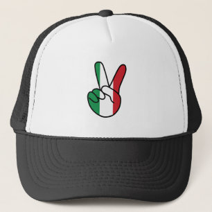 Gorra De Camionero Bandera italiana V Rótulo