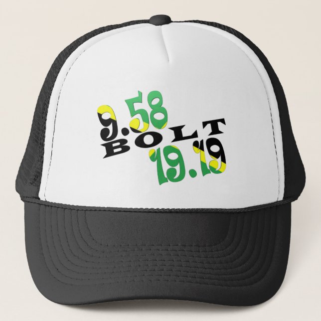 Gorra De Camionero Bandera jamaicana de Berlín 2 WR del perno (Anverso)