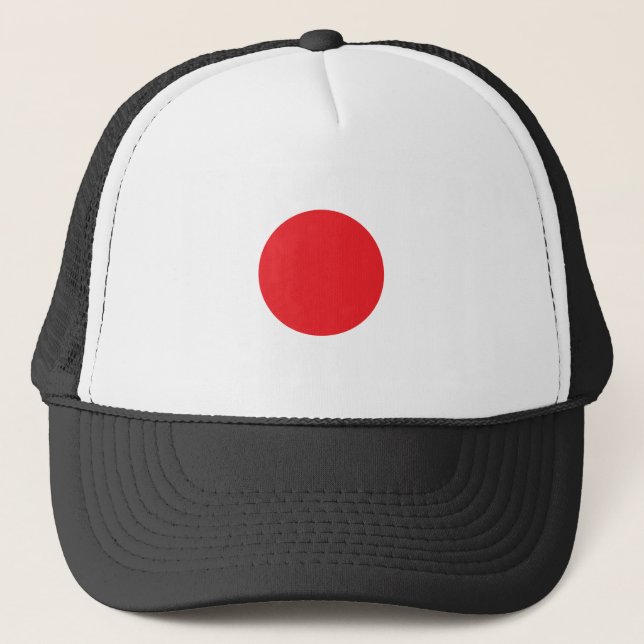 Gorra De Camionero Bandera japonesa (Anverso)