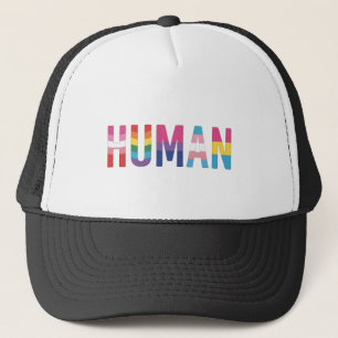 Gorra De Camionero Bandera LGBT Humana Mes del Orgullo Gay Transgéner